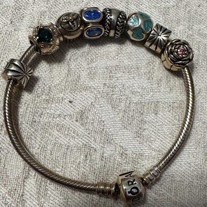Pandora bracelet *charms purchased separate*